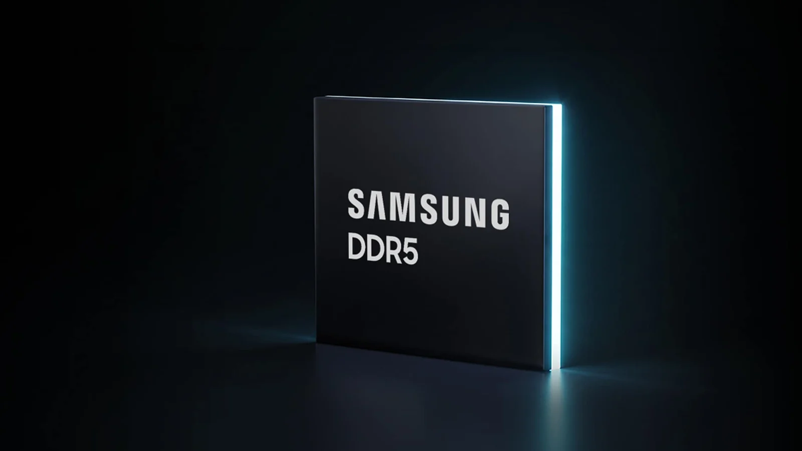 Samsung DDR5 DRAM chip in an official Samsung Semiconductor illustration