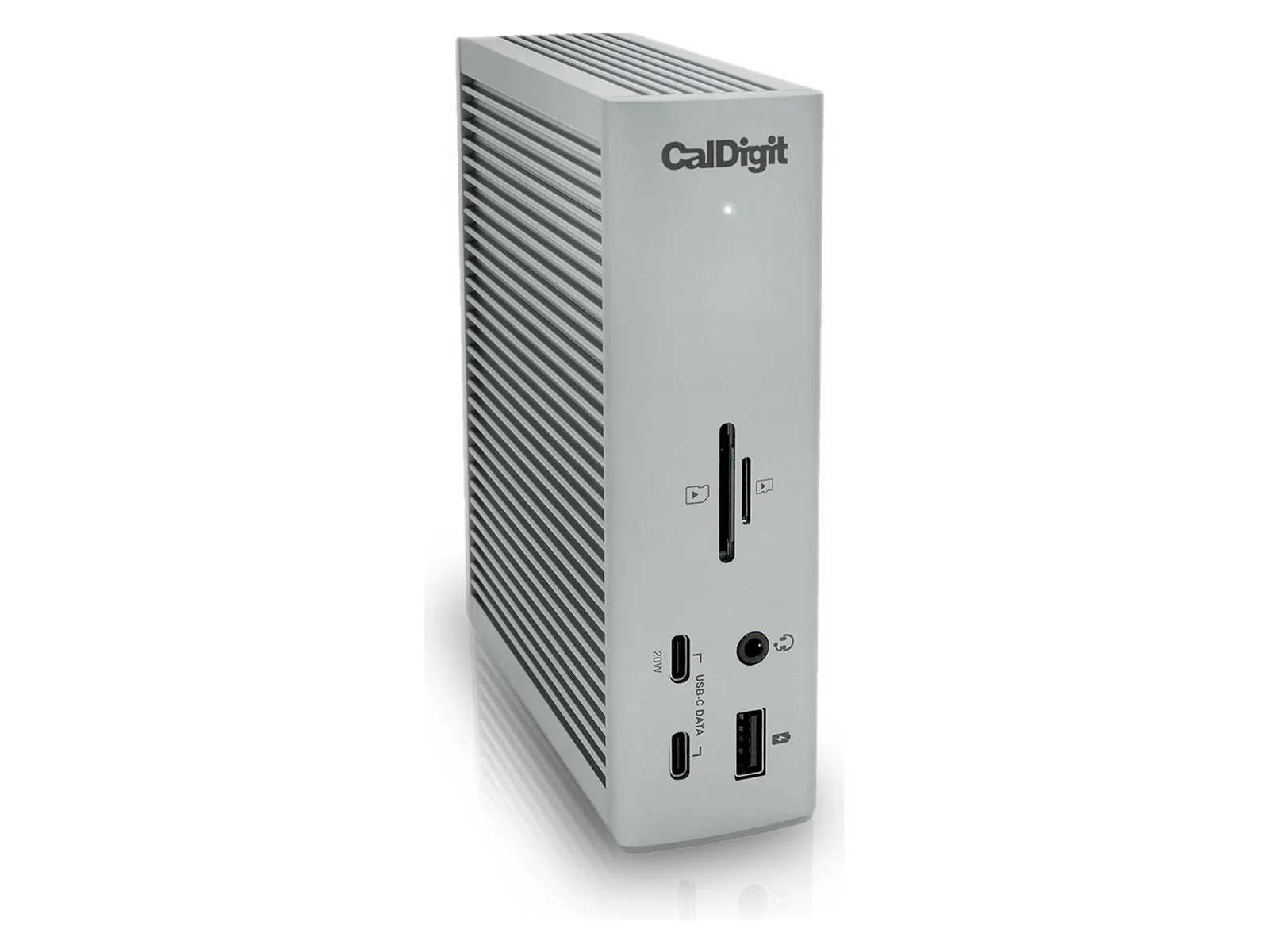 CalDigit TS4 Thunderbolt 4 dock shown as an optional Mac desk accessory