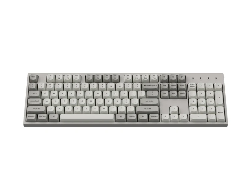 Keychron C2 Pro 8K full-size keyboard in gray, cropped official family image