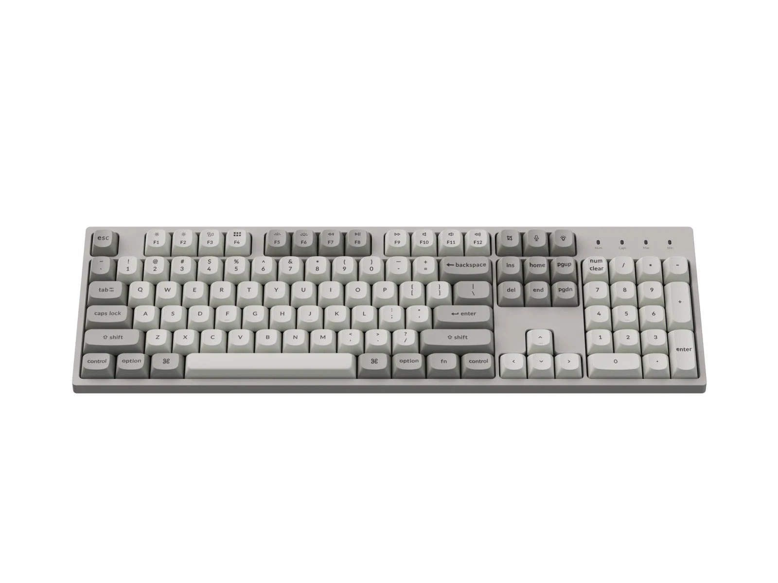 Keychron C2 Pro 8K QMK/VIA wired mechanical keyboard shown as a low-latency desktop input alternative