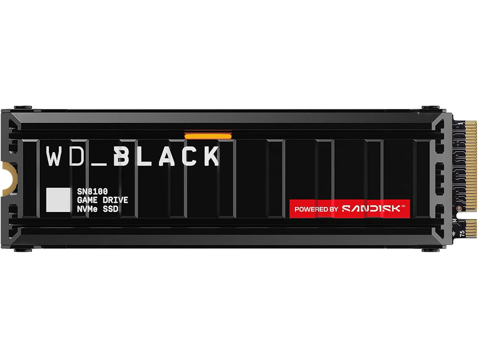 WD_BLACK SN8100 SSD shown with a heatsink; check the listing variant